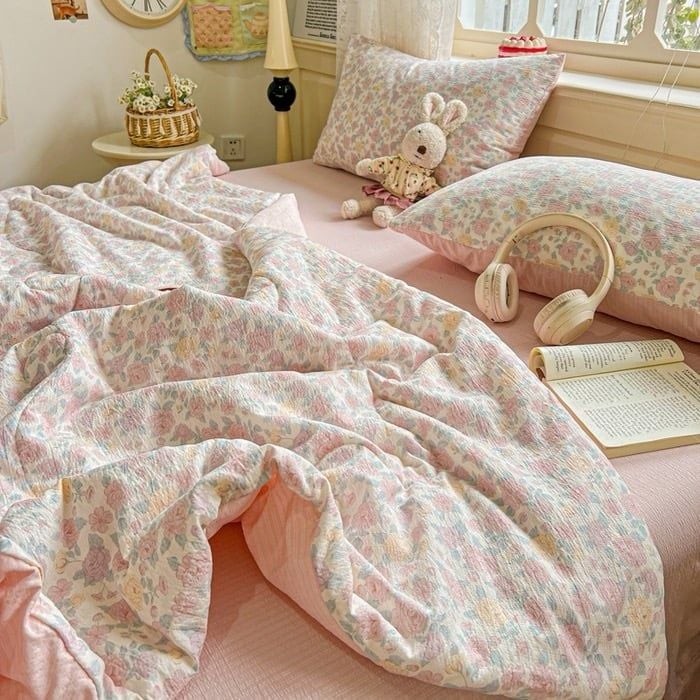 4Pcs Linen CLoud | Mark Home With Summer Blanket | ID 4PCSCLOUDSUM05