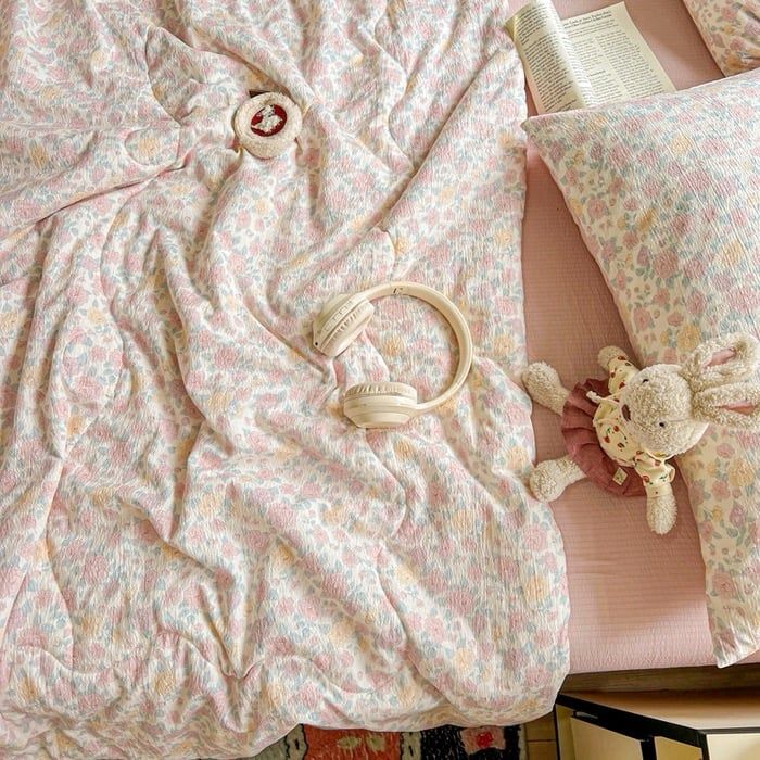 4Pcs Linen CLoud | Mark Home With Summer Blanket | ID 4PCSCLOUDSUM05
