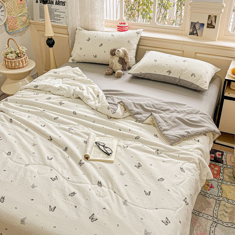 4Pcs Linen CLoud | Mark Home With Summer Blanket | ID 4PCSCLOUDSUM06