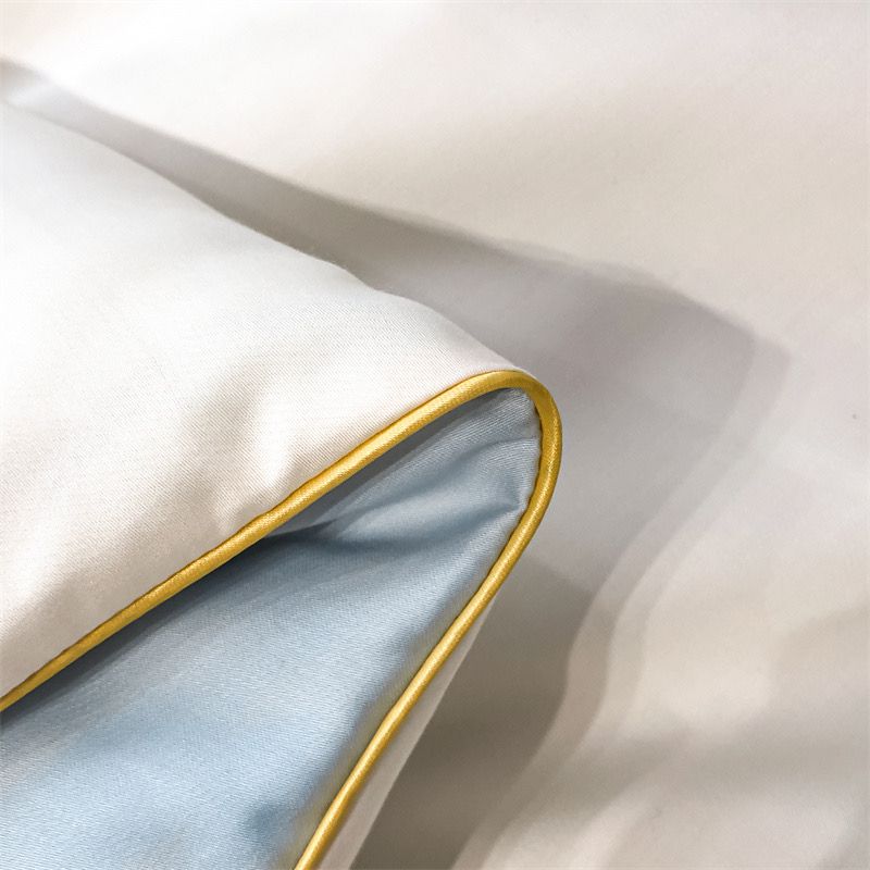 4Pcs Satin Babric | RomanticLove Standard Bedsets Summer Blanket | ID 4PCSSFARBRICROMA005