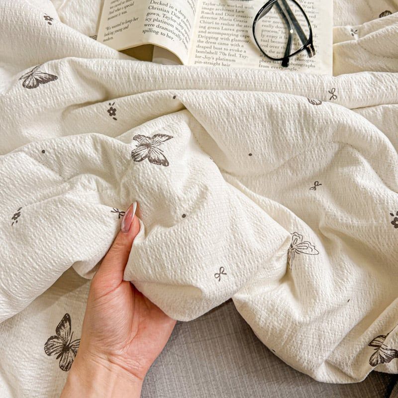 4Pcs Linen CLoud | Mark Home With Summer Blanket | ID 4PCSCLOUDSUM06