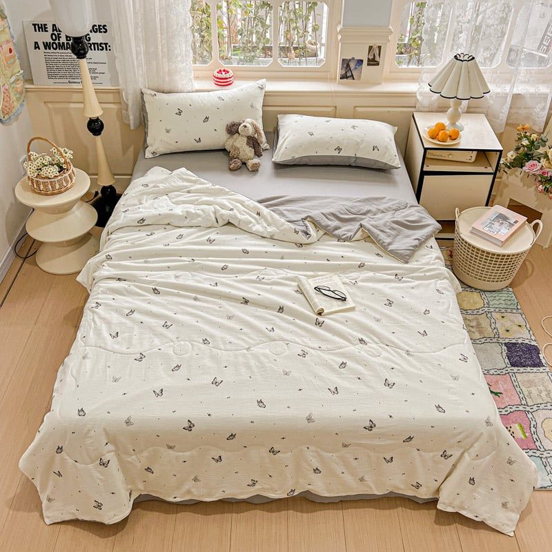 4Pcs Linen CLoud | Mark Home With Summer Blanket | ID 4PCSCLOUDSUM06