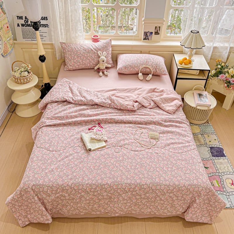 4Pcs Linen CLoud | Mark Home With Summer Blanket | ID 4PCSCLOUDSUM07