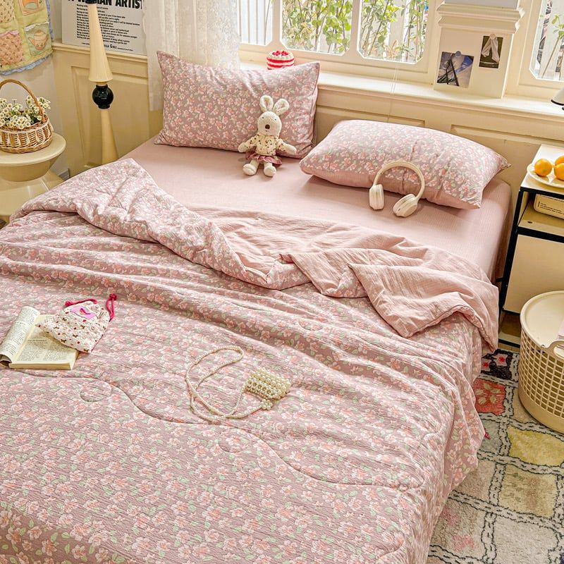 4Pcs Linen CLoud | Mark Home With Summer Blanket | ID 4PCSCLOUDSUM07