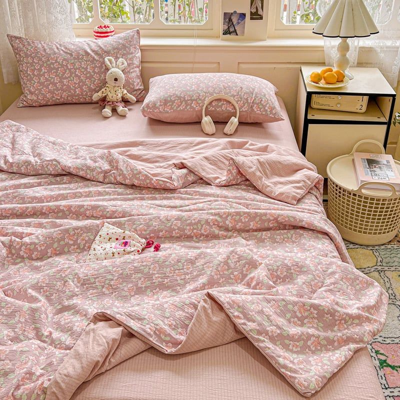 4Pcs Linen CLoud | Mark Home With Summer Blanket | ID 4PCSCLOUDSUM07