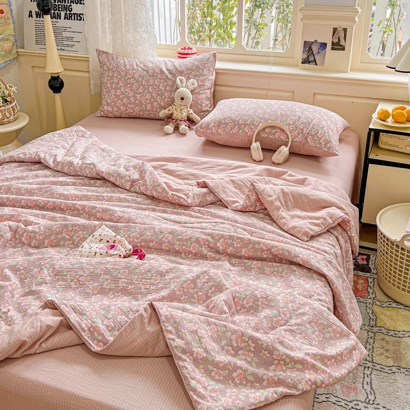 4Pcs Linen CLoud | Mark Home With Summer Blanket | ID 4PCSCLOUDSUM07