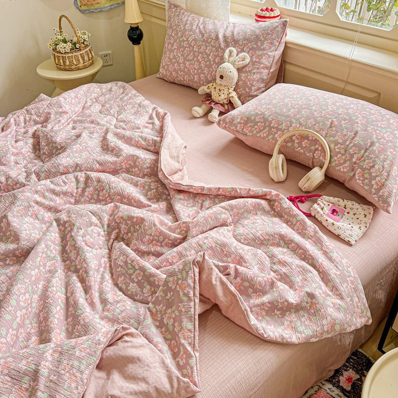 4Pcs Linen CLoud | Mark Home With Summer Blanket | ID 4PCSCLOUDSUM07