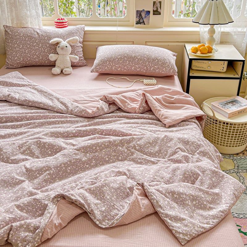 4Pcs Linen CLoud | Mark Home With Summer Blanket | ID 4PCSCLOUDSUM08