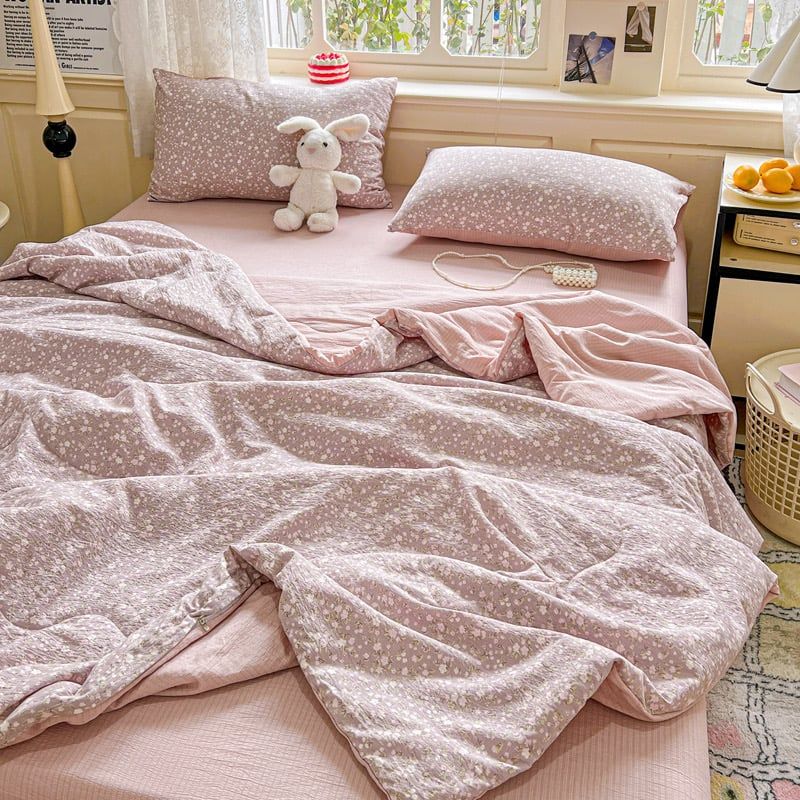 4Pcs Linen CLoud | Mark Home With Summer Blanket | ID 4PCSCLOUDSUM08
