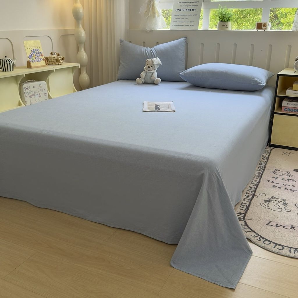 4Pcs Cotton Linen Japan | Set Cotton Đũi Nhật 4 Món Tiêu Chuẩn | ID 4PCSMUJPCLINENID23