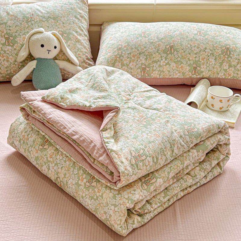 4Pcs Linen CLoud | Mark Home With Summer Blanket | ID 4PCSCLOUDSUM09