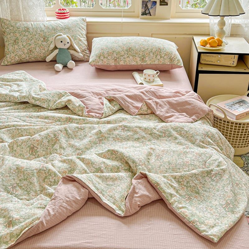 4Pcs Linen CLoud | Mark Home With Summer Blanket | ID 4PCSCLOUDSUM09