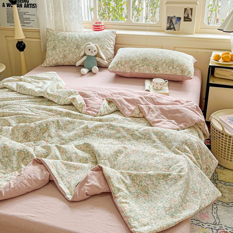 4Pcs Linen CLoud | Mark Home With Summer Blanket | ID 4PCSCLOUDSUM09