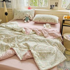 4Pcs Linen CLoud | Mark Home With Summer Blanket | ID 4PCSCLOUDSUM09