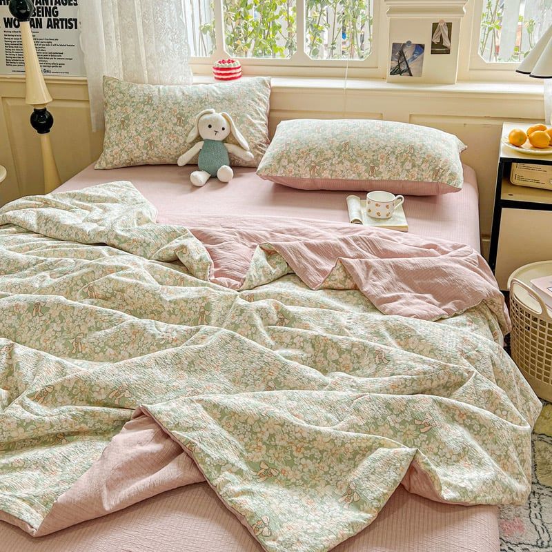 4Pcs Linen CLoud | Mark Home With Summer Blanket | ID 4PCSCLOUDSUM09