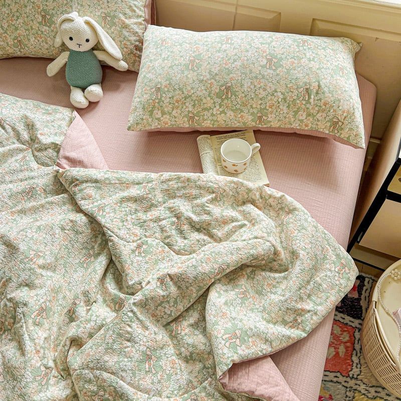 4Pcs Linen CLoud | Mark Home With Summer Blanket | ID 4PCSCLOUDSUM09