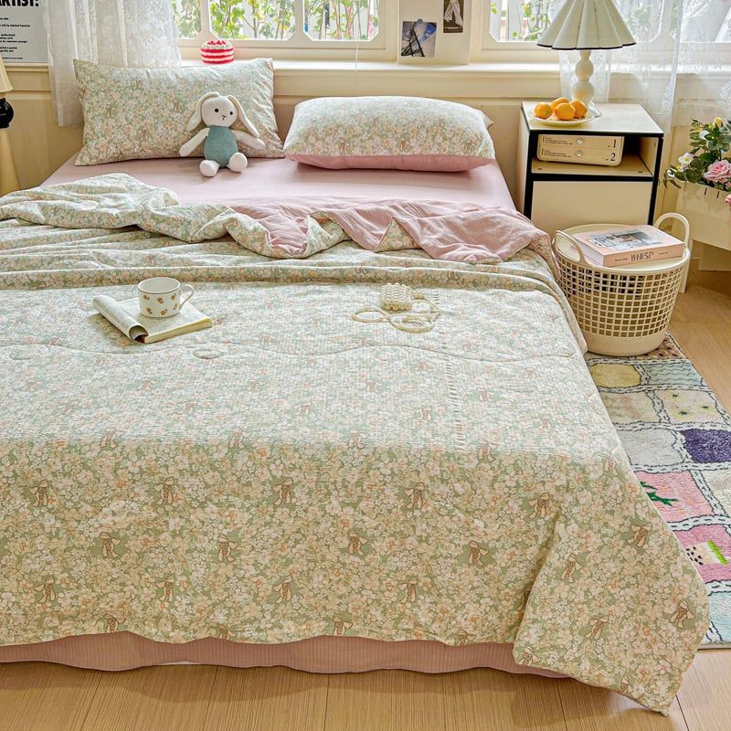 4Pcs Linen CLoud | Mark Home With Summer Blanket | ID 4PCSCLOUDSUM09