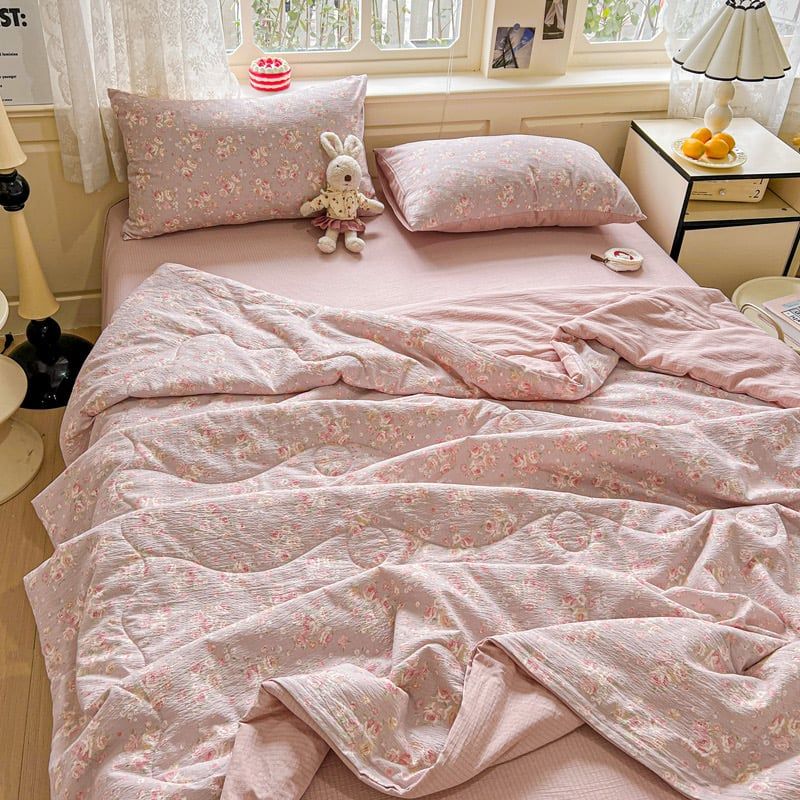 4Pcs Linen CLoud | Mark Home With Summer Blanket | ID 4PCSCLOUDSUM10