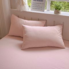 Set Ga Gối Đũi Nhật Japan Cotton Linen tấm trải freesize ( có thể lựa chọn may bọc chun theo tùy chọn ) - MS06