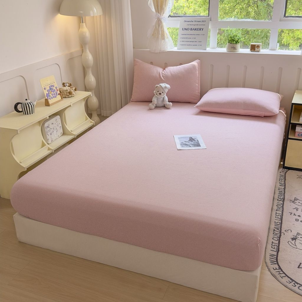 Set Ga Gối Đũi Nhật Japan Cotton Linen tấm trải freesize ( có thể lựa chọn may bọc chun theo tùy chọn ) - MS06