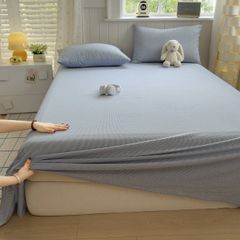 Nhân bản từ Set Ga Gối Đũi Nhật Japan Cotton Linen tấm trải freesize ( có thể lựa chọn may bọc chun theo tùy chọn ) - MS08