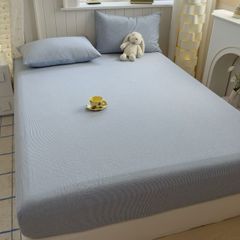 Nhân bản từ Set Ga Gối Đũi Nhật Japan Cotton Linen tấm trải freesize ( có thể lựa chọn may bọc chun theo tùy chọn ) - MS08