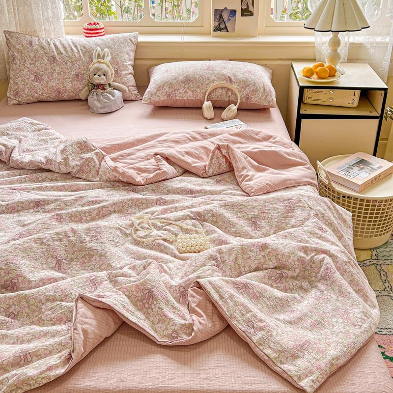 4Pcs Linen CLoud | Mark Home With Summer Blanket | ID 4PCSCLOUDSUM11