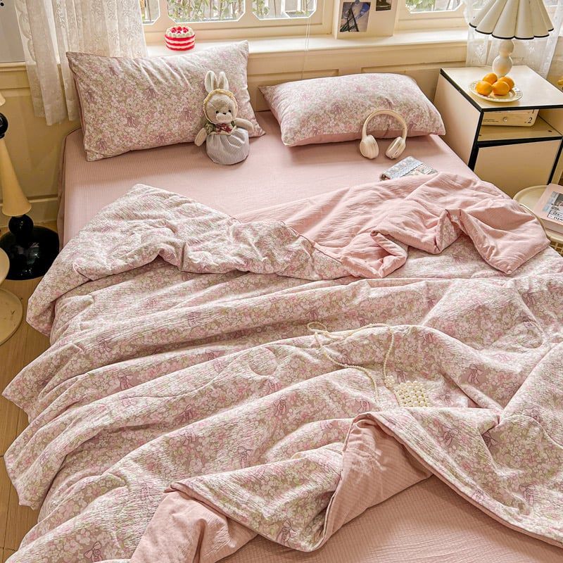 4Pcs Linen CLoud | Mark Home With Summer Blanket | ID 4PCSCLOUDSUM11