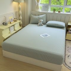 Set Ga Gối Đũi Nhật Japan Cotton Linen tấm trải freesize ( có thể lựa chọn may bọc chun theo tùy chọn ) - MS07