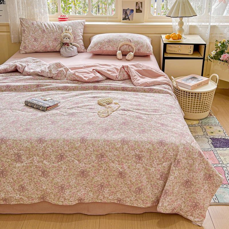 4Pcs Linen CLoud | Mark Home With Summer Blanket | ID 4PCSCLOUDSUM11