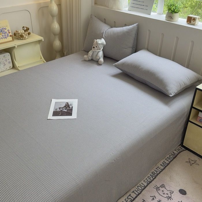 Set Ga Gối Đũi Nhật Japan Cotton Linen tấm trải freesize ( có thể lựa chọn may bọc chun theo tùy chọn ) - MS09