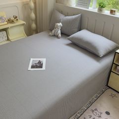 Set Ga Gối Đũi Nhật Japan Cotton Linen tấm trải freesize ( có thể lựa chọn may bọc chun theo tùy chọn ) - MS09