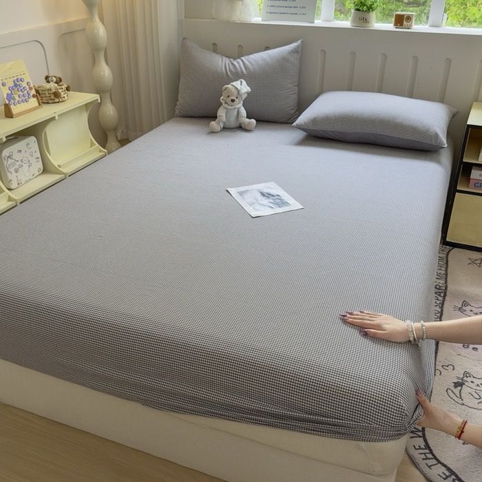 Set Ga Gối Đũi Nhật Japan Cotton Linen tấm trải freesize ( có thể lựa chọn may bọc chun theo tùy chọn ) - MS09