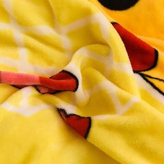 Set 4 Món Nỉ Nhung 200gr hình in 3D Picachu