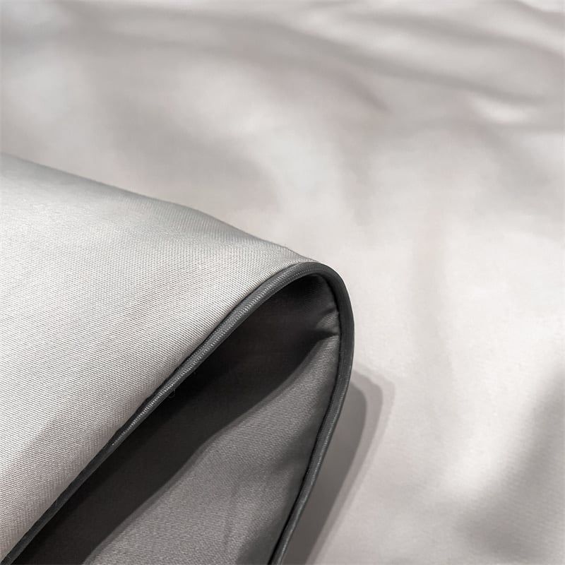 4Pcs Satin Babric | Romantic Love Standard Bedsets Summer Blanket | ID 4PCSROMANLOVE08