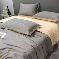 4Pcs Satin Babric | RomanticLove Standard Bedsets Summer Blanket | ID 4PCSSFARBRICROMA012