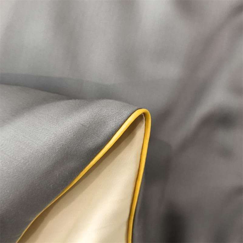 4Pcs Satin Babric | Romantic Love Standard Bedsets Summer Blanket | ID 4PCSROMANLOVE12