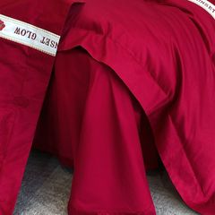 The Sunset Glow Album RedWedding Colection 120S Egyptian Silk (4Pcs)