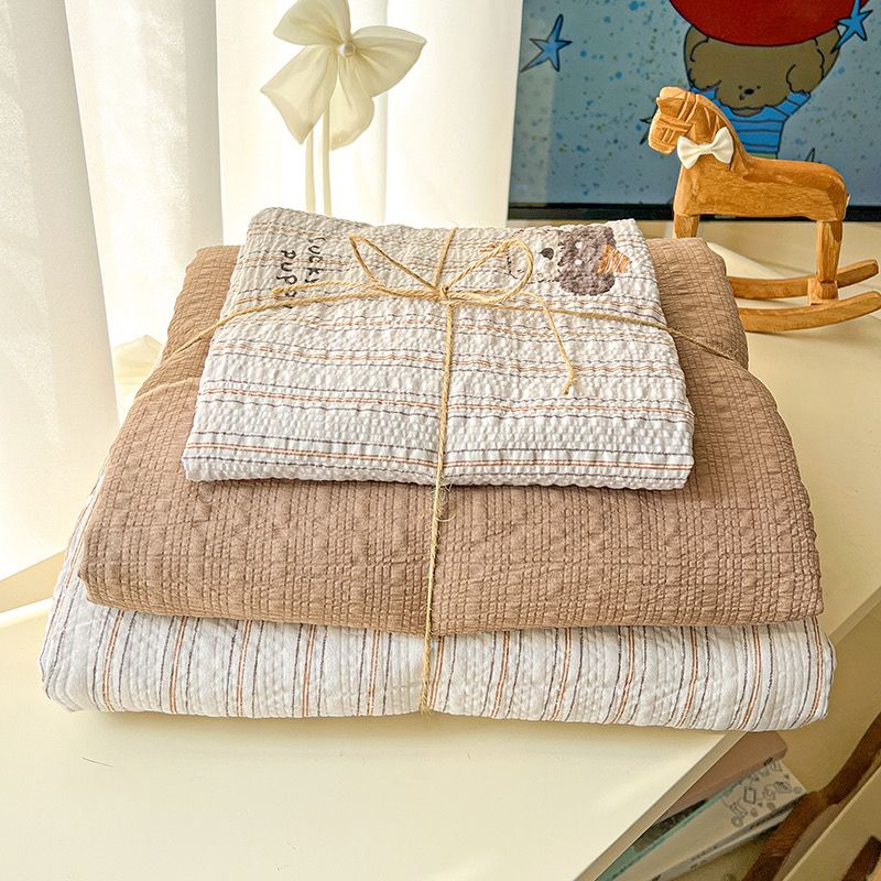 4Pcs PreCloud Linen | Set Đũi Xu Kem Style trẻ trung hiện đại | ID 4PCSPRECLOUD01