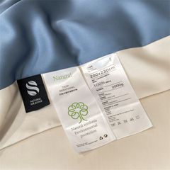 4Pcs Satin Babric | MinMin Standard Bedsets Summer Blanket | ID 4PCSSFARBRICMIN002