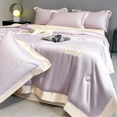 4Pcs Satin Babric | MinMin Standard Bedsets Summer Blanket | ID 4PCSSFABRICMIN03