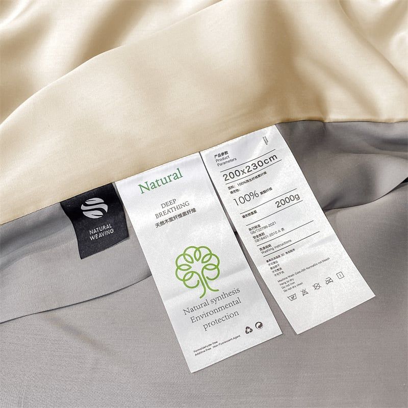 4Pcs Satin Babric | MinMin Standard Bedsets Summer Blanket | ID 4PCSSFABRICMIN04