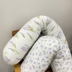 RUỘT GỐI ÔM DOHIA CHẤT LIỆU ÁO ĐŨ SIZE 35*100CM LAVENDER FLOWER