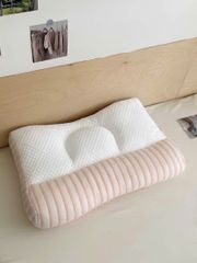 GỐI CÔNG THÁI HỌC MINISSO HỖ TRỢ NGƯỜI ĐAU MỎI VAI GÁY SIZE 48*74CM