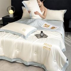4Pcs Satin Babric | MinMin Standard Bedsets Summer Blanket | ID 4PCSSFARBRICMIN005