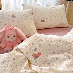 4Pcs PreCloud Linen | Set Đũi Xu Kem Style trẻ trung hiện đại | ID 4PCSPRECLOUD06
