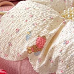 4Pcs PreCloud Linen | Set Đũi Xu Kem Style trẻ trung hiện đại | ID 4PCSPRECLOUD06