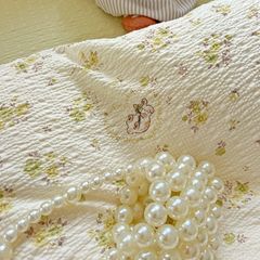 4Pcs PreCloud Linen | Set Đũi Xu Kem Style trẻ trung hiện đại | ID 4PCSPRECLOUD07