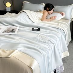 4Pcs Satin Babric | MinMin Standard Bedsets Summer Blanket | ID 4PCSSFABRICMIN07