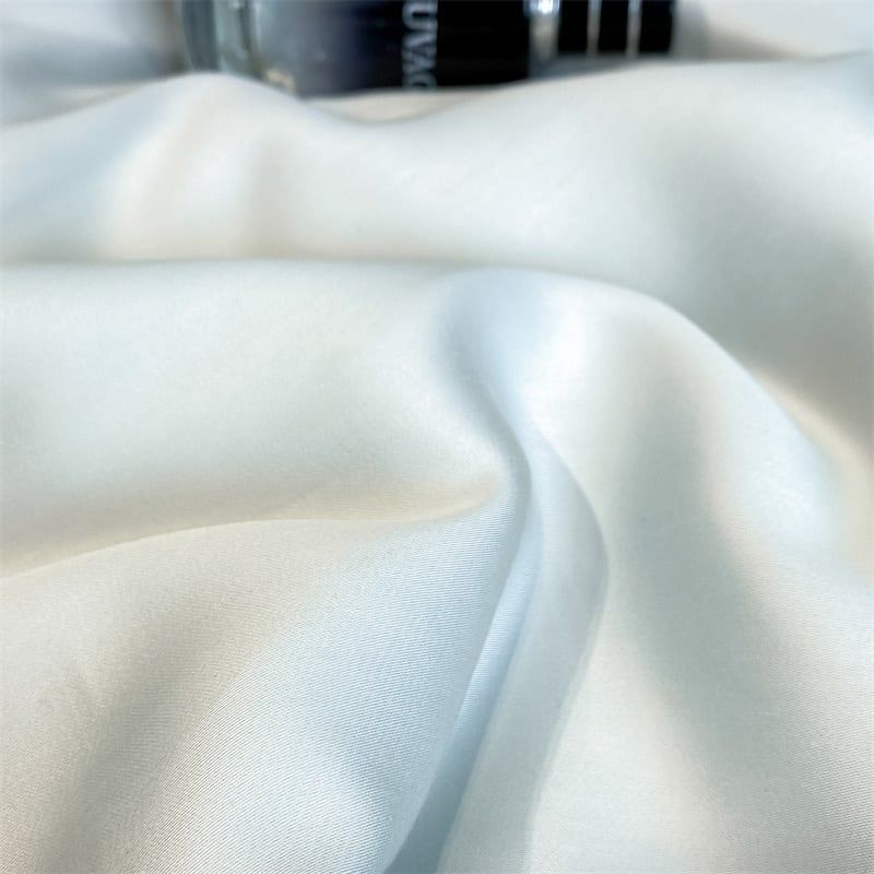 4Pcs Satin Babric | MinMin Standard Bedsets Summer Blanket | ID 4PCSSFABRICMIN07